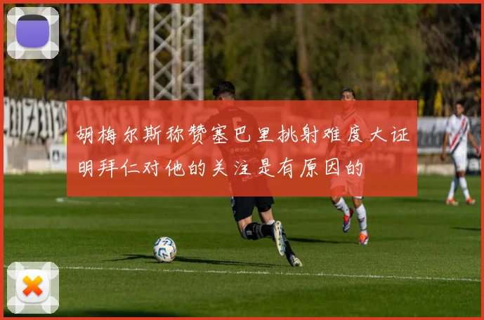 胡梅尔斯称赞塞巴里挑射难度大证明拜仁对他的关注是有原因的
